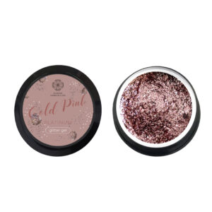 Glitter Gel Gold Pink