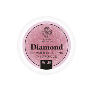 Shimmer Gold Pink Thixotropic Gel