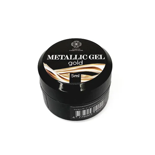 Gel metalizado ¨Oro¨ 5ml - Imagen 3