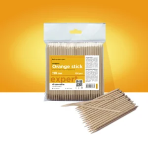 Palo De Naranjo STALEKS PRO Para Manicura 110 Mm (100 Pcs)